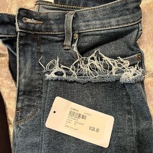 Evereve straight leg with fringe